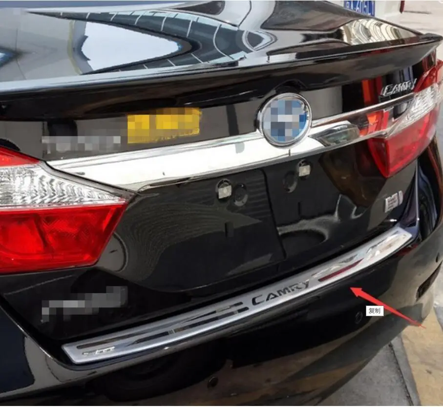 2012 2013 2014 2015 for Camry stainless steel trunk rear bumper rear bumper guard window board feet
2012 2013 2014 2015 for Camry stainless steel trunk rear bumper rear bumper guard window board feet