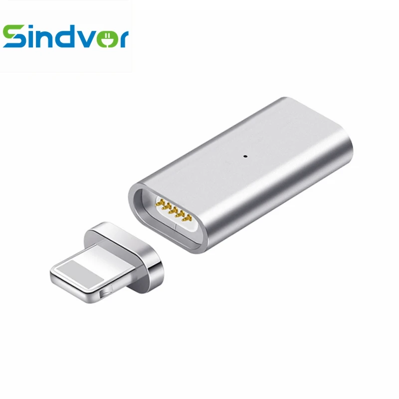 Sindvor Magnetic Charger Cable Adapter For Lightning Charge Automatic Adsorption Magnet Cable Adapter for Apple iPhone 6 6s 7 8
Sindvor Magnetic Charger Cable Adapter For Lightning Charge Automatic Adsorption Magnet Cable Adapter for Apple iPhone 6 6s 7 8