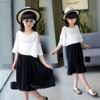Summer Girls Dresses for Baby Kids Clothes Cute Lace Solid Dress Children Outfits New Chiffon Outwear Sundress 6 8 10 12 Years
Summer Girls Dresses for Baby Kids Clothes Cute Lace Solid Dress Children Outfits New Chiffon Outwear Sundress 6 8 10 12 Years