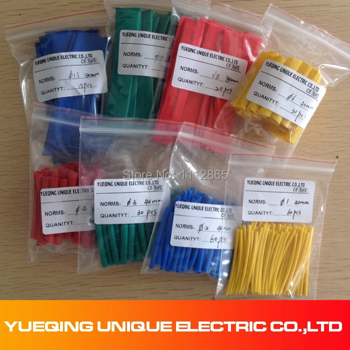 260pcs 8 Size Assortment 2:1 Heat Shrink Tubing Insulating Tape Wrap Cable Kit+BHT1 Red Heat Shrink Butt Connectors & Splices
260pcs 8 Size Assortment 2:1 Heat Shrink Tubing Insulating Tape Wrap Cable Kit+BHT1 Red Heat Shrink Butt Connectors & Splices