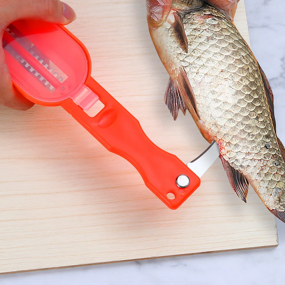 1 pcs Fish Skin Brush Stainless Steel Scraping New Practical Fish Scale Remover Scaler Scraper Cleaner Kitchen Tool Peeler YF
1 pcs Fish Skin Brush Stainless Steel Scraping New Practical Fish Scale Remover Scaler Scraper Cleaner Kitchen Tool Peeler YF