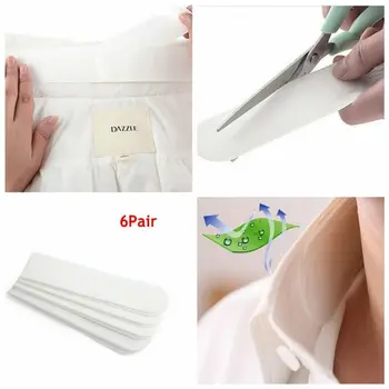Disposable Self-Adhesive Collar Absorbing Pads Protector Against Sweat Stain Body Deodorants
Disposable Self-Adhesive Collar Absorbing Pads Protector Against Sweat Stain Body Deodorants