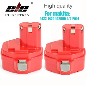 2x NEW 14.4 Volt 2000mAh NI-CD Power Tool Battery for MAKITA 14.4V Battery for Makita 1422,1420,192600-1, 194172-2
2x NEW 14.4 Volt 2000mAh NI-CD Power Tool Battery for MAKITA 14.4V Battery for Makita 1422,1420,192600-1, 194172-2