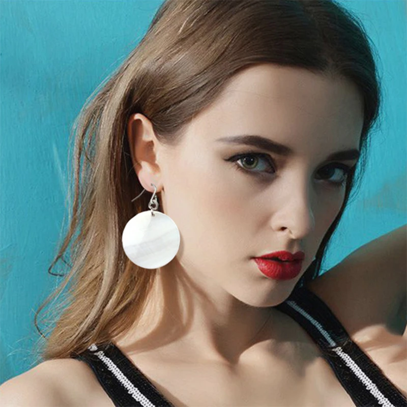 geometric round Shell drop earrings vintage 2019 women fashion statement earrings female wedding party gift jewelry wholesale
geometric round Shell drop earrings vintage 2019 women fashion statement earrings female wedding party gift jewelry wholesale