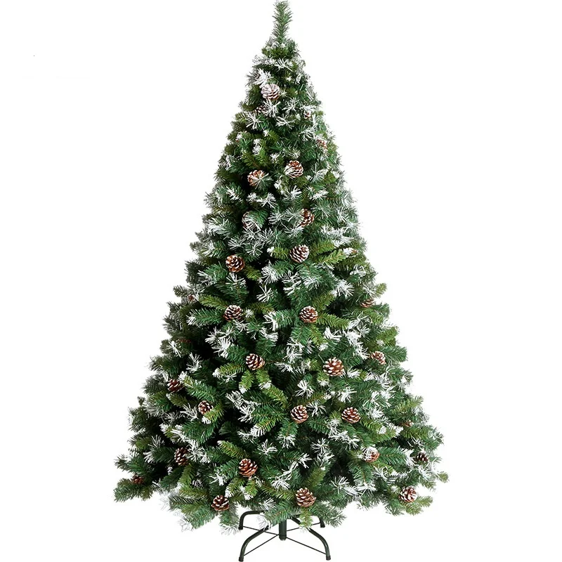 Christmas Trees 1.2/1.5/1.8/2.1/2.4m Luxury Soiled White Pine Cones Snow Auto Mall New Year Christmas Decoration
Christmas Trees 1.2/1.5/1.8/2.1/2.4m Luxury Soiled White Pine Cones Snow Auto Mall New Year Christmas Decoration