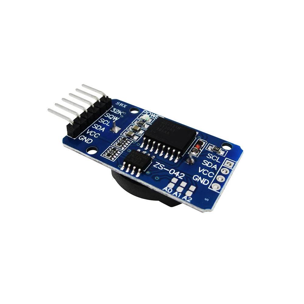 Модуль IIC DS3231 AT24C32, точный модуль памяти часов в режиме реального времени, 10 шт.
Модуль IIC DS3231 AT24C32, точный модуль памяти часов в режиме реального времени, 10 шт.