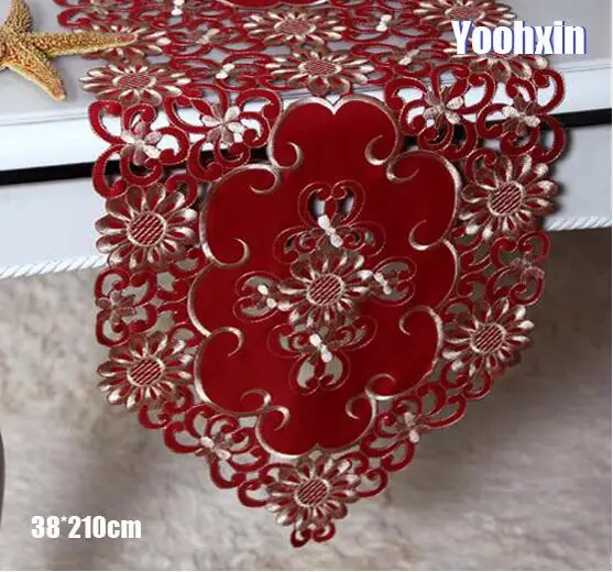 Modern lace red embroidery bed table runner cloth cover towel tea coffee tablecloth placemat home wedding Christmas party decor
Modern lace red embroidery bed table runner cloth cover towel tea coffee tablecloth placemat home wedding Christmas party decor