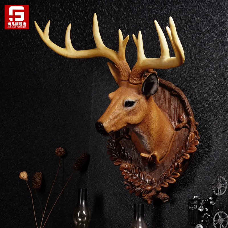 head Arts Crafts Where is the American Village large deer head hanging wall decoration wall decoration wall entrance retro creat
head Arts Crafts Where is the American Village large deer head hanging wall decoration wall decoration wall entrance retro creat