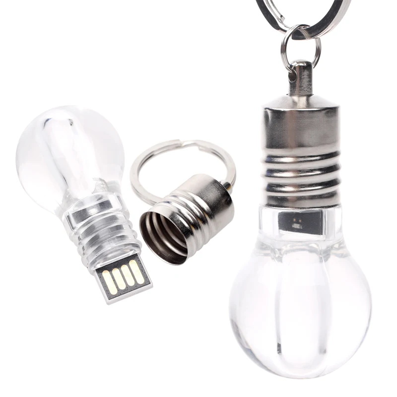 Фото Лампочки образный USB флешка светодио дный накопитель Подарочная флеш-карта 4 ГБ 8
