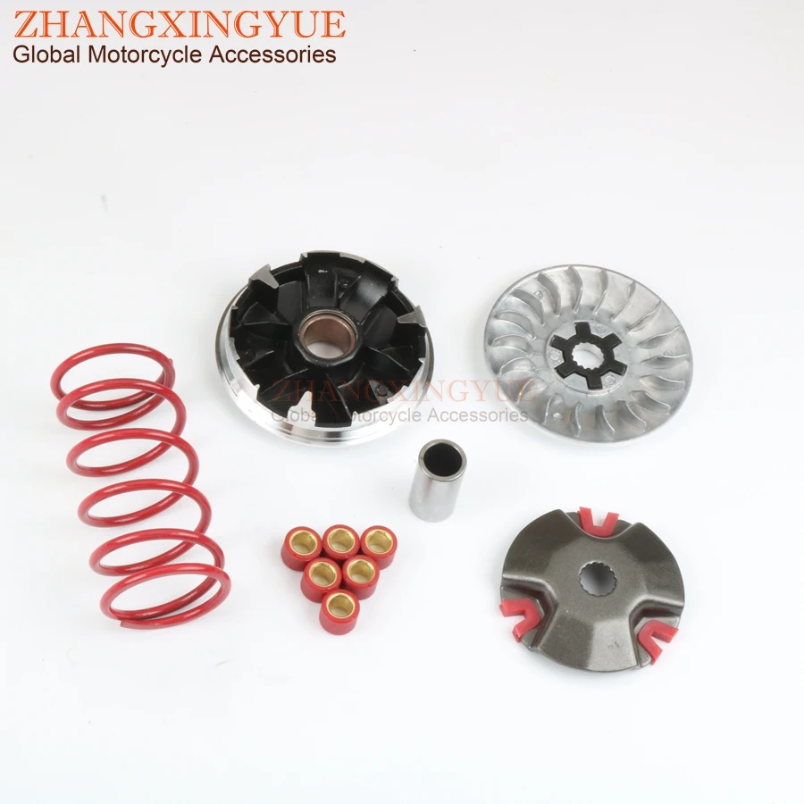 Scooter Performance Variator Set w / 4.5g-8g 15x12mm rollers for KEEWAY Agora Arn Easy F-Act Flash Focus Goccia Hacker 50cc 2T
Scooter Performance Variator Set w / 4.5g-8g 15x12mm rollers for KEEWAY Agora Arn Easy F-Act Flash Focus Goccia Hacker 50cc 2T