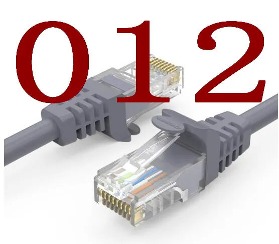 B012 Cable High Speed Ethernet Network Flat LAN Cable UTP Patch Router