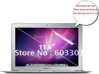 10pcs Clear Screen protector for macbook air 11.6" Cover macbookair 11.6 Guard screen film Shell
10pcs Clear Screen protector for macbook air 11.6" Cover macbookair 11.6 Guard screen film Shell