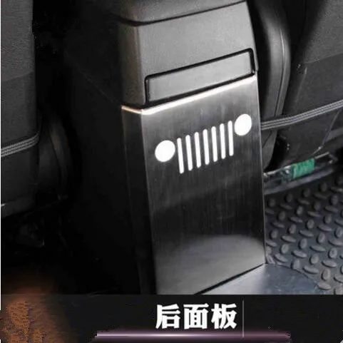 1pc Stainless Steel Interior Accessories Armrest Box Rear Panel Cover Trim for Jeep Compass Patriot 2011-2016 car-styling
1pc Stainless Steel Interior Accessories Armrest Box Rear Panel Cover Trim for Jeep Compass Patriot 2011-2016 car-styling