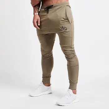 Mens Joggers 2018 GYMS New Men Pants Trousers Men Pants Gymming Men Slim Fit Sporting Male Breathable Joggers Black khaki
Mens Joggers 2018 GYMS New Men Pants Trousers Men Pants Gymming Men Slim Fit Sporting Male Breathable Joggers Black khaki