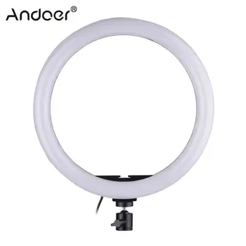 Compact Size LED Video Ring Light Fill-in Lamp 24W 2700-5500K Color Temperature with phone Holder 2pcs Ball Heads for Cellphone
Compact Size LED Video Ring Light Fill-in Lamp 24W 2700-5500K Color Temperature with phone Holder 2pcs Ball Heads for Cellphone