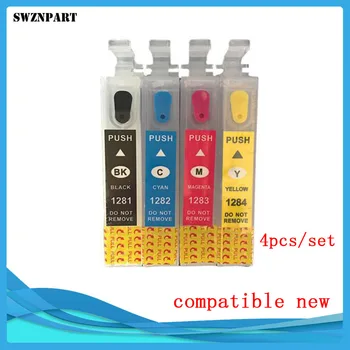 T1281 T1282 T1283 T1284 Refillable Ink Cartridge for Epson S22 SX125 SX130 SX230 SX235W SX420W SX425W SX430W SX435W SX440W
T1281 T1282 T1283 T1284 Refillable Ink Cartridge for Epson S22 SX125 SX130 SX230 SX235W SX420W SX425W SX430W SX435W SX440W