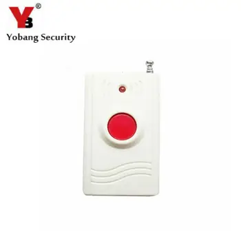 YobangSecurity Wireless 433MHZ Panic Button Emengency Button Help Elderly Wireless Emergency Calling System for Alarm System
YobangSecurity Wireless 433MHZ Panic Button Emengency Button Help Elderly Wireless Emergency Calling System for Alarm System