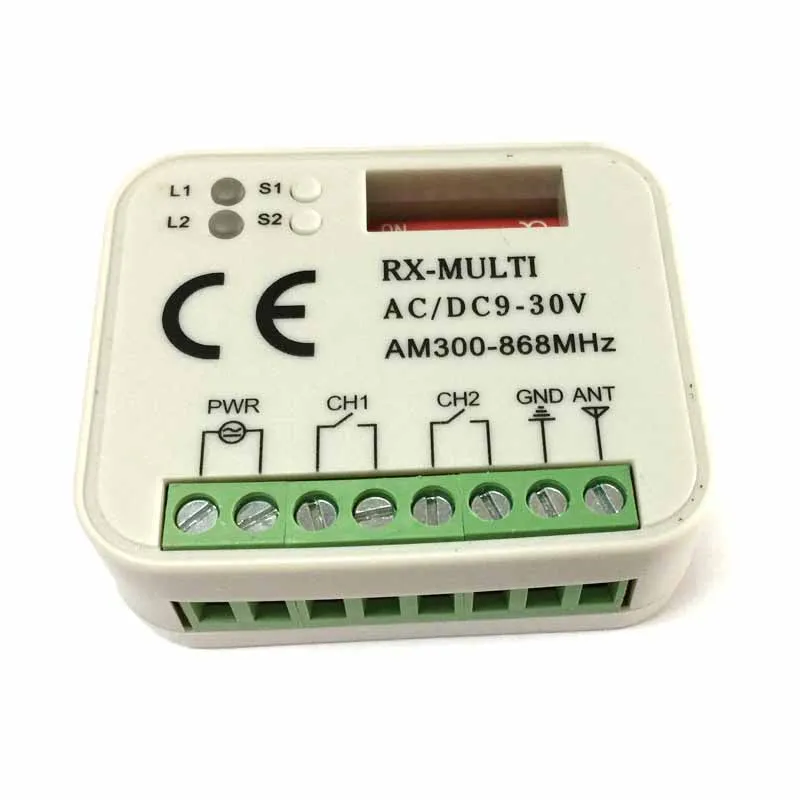315mhz 433mhz 868mhz faac,ditec,sommer,liftmaster,faac,marantec,hormann rolling code universal remote control Receiver very
315mhz 433mhz 868mhz faac,ditec,sommer,liftmaster,faac,marantec,hormann rolling code universal remote control Receiver very