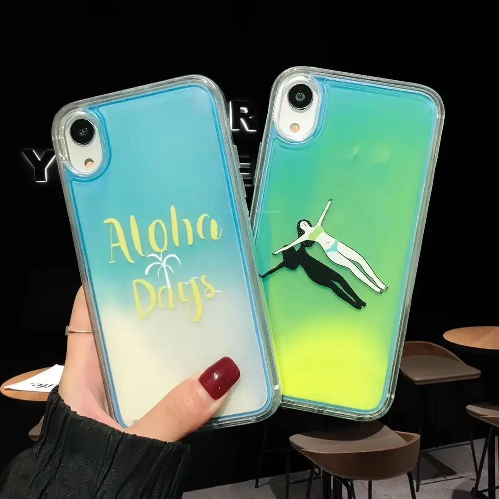Luminous Quicksand Liquid Backstroke Pose Beauty Girl Mobile Phone Case For Iphone X XS XR XSMAX 6 7 6S 8 Plus Back Cover
Luminous Quicksand Liquid Backstroke Pose Beauty Girl Mobile Phone Case For Iphone X XS XR XSMAX 6 7 6S 8 Plus Back Cover