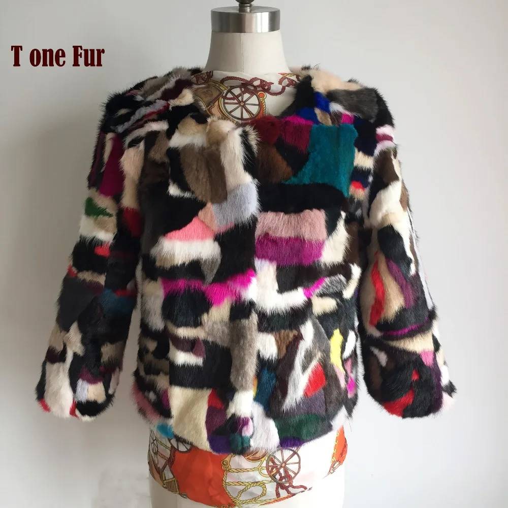 Fashion Multi Mix Colors Real Natural Mink Fur Coat 100% Genuine Brand Fur Overcoat Outwear KSR78
Fashion Multi Mix Colors Real Natural Mink Fur Coat 100% Genuine Brand Fur Overcoat Outwear KSR78