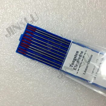 Free Shipping 10PCS 2% red tip WT20 Thorium Tungsten electrode 1.6mm for TIG welding
Free Shipping 10PCS 2% red tip WT20 Thorium Tungsten electrode 1.6mm for TIG welding