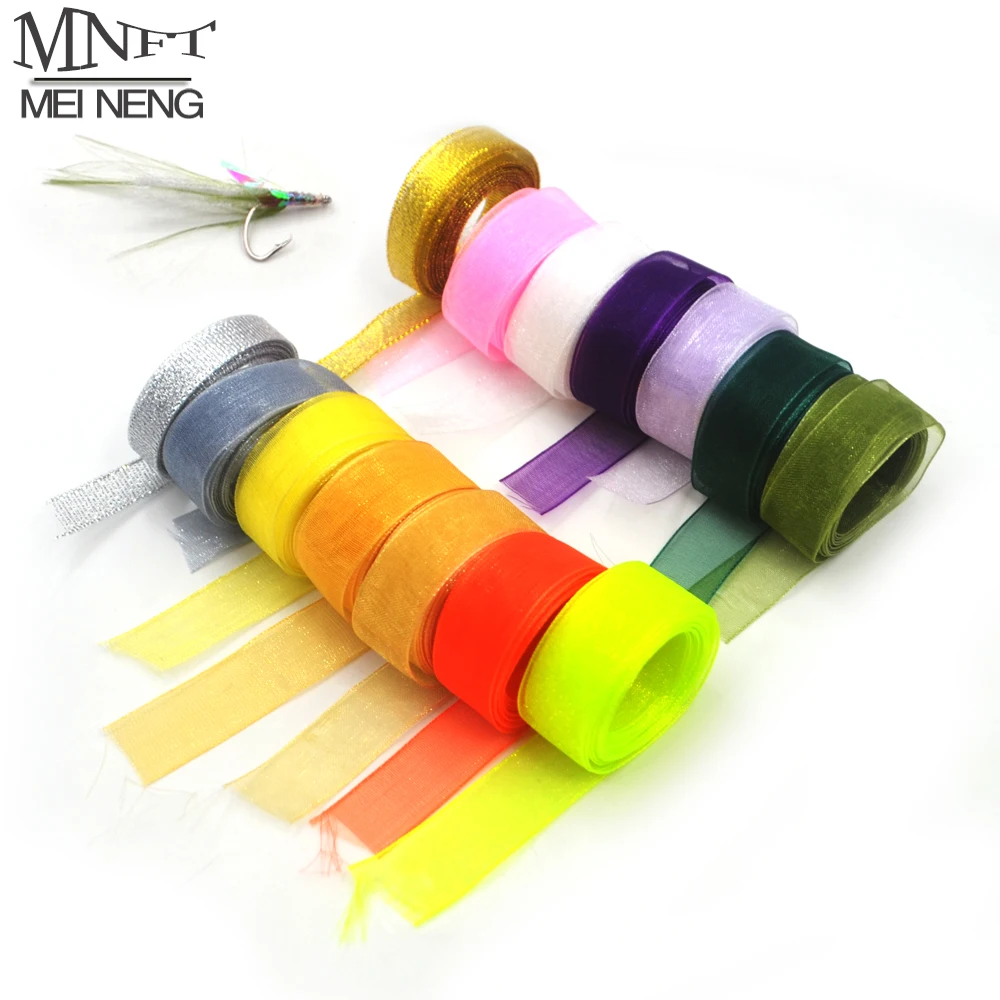 MNFT 4M Multiple Color Polyester Ribbon For Caddis May Fly Insect Wing Tying Material Fly Tying Chenille Yarns
MNFT 4M Multiple Color Polyester Ribbon For Caddis May Fly Insect Wing Tying Material Fly Tying Chenille Yarns