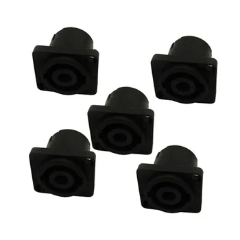 NEW 5pcs Audio Jack Socket Connector 4 Pole Panel Mount Plastic Housing Guitar Accessories
NEW 5pcs Audio Jack Socket Connector 4 Pole Panel Mount Plastic Housing Guitar Accessories