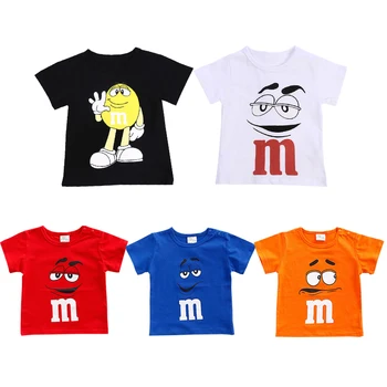 Cotton Baby t shirt short sleeve o-neck summer boy's girl's T shirt clothing M Chocolates Lovely bebe tops costume
Cotton Baby t shirt short sleeve o-neck summer boy's girl's T shirt clothing M Chocolates Lovely bebe tops costume