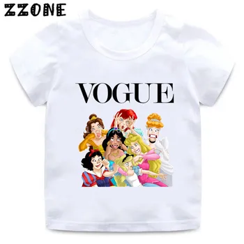 Baby Girls Funny Cute Princess Vogue Harajuku Print T shirt Kids Cartoon Clothes Children Summer Short Sleeve T-shirt,HKP5294 
Baby Girls Funny Cute Princess Vogue Harajuku Print T shirt Kids Cartoon Clothes Children Summer Short Sleeve T-shirt,HKP5294