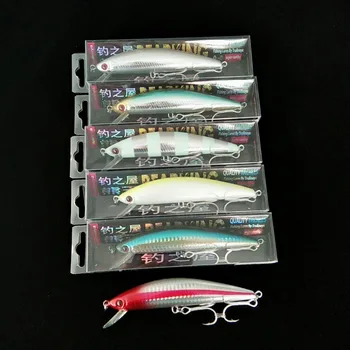 TSURINOYA 6pcs DW37 Sinking MINNOW 120mm 40g Big Minnow Fihsing Lures Artificial Hard Bait Salt Water Lure
TSURINOYA 6pcs DW37 Sinking MINNOW 120mm 40g Big Minnow Fihsing Lures Artificial Hard Bait Salt Water Lure