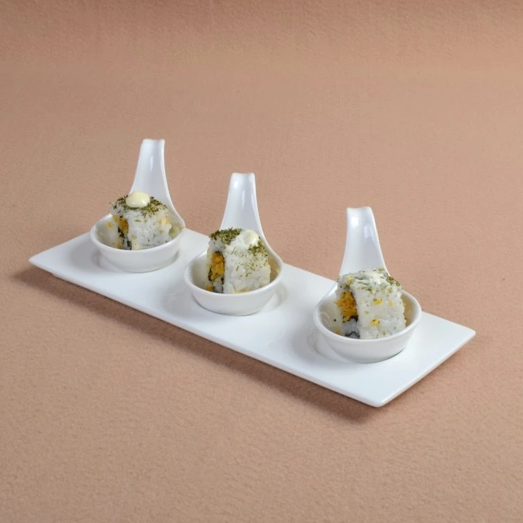 Spoon-Shaped Ceramics Flavouring Dish Set Decorative Porcelain Seasoning Bowls Dinner Service for Sauce, Ketchup and Dessert
Spoon-Shaped Ceramics Flavouring Dish Set Decorative Porcelain Seasoning Bowls Dinner Service for Sauce, Ketchup and Dessert