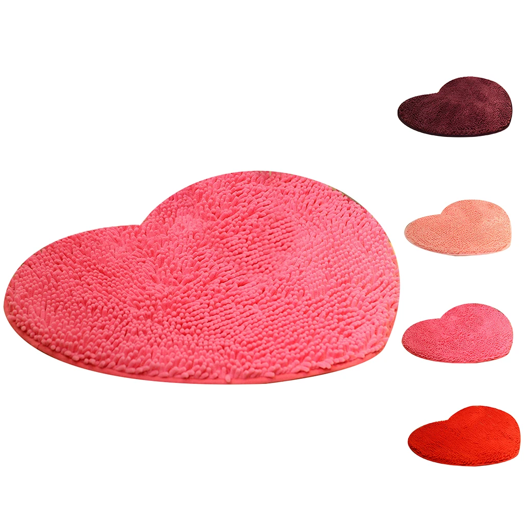 Heart Shaped Microfiber Chenille Carpet Shower Floor Bathroom Bath Rug Non Slip Living Room Bedroom Floor Mat HOT 2019
Heart Shaped Microfiber Chenille Carpet Shower Floor Bathroom Bath Rug Non Slip Living Room Bedroom Floor Mat HOT 2019