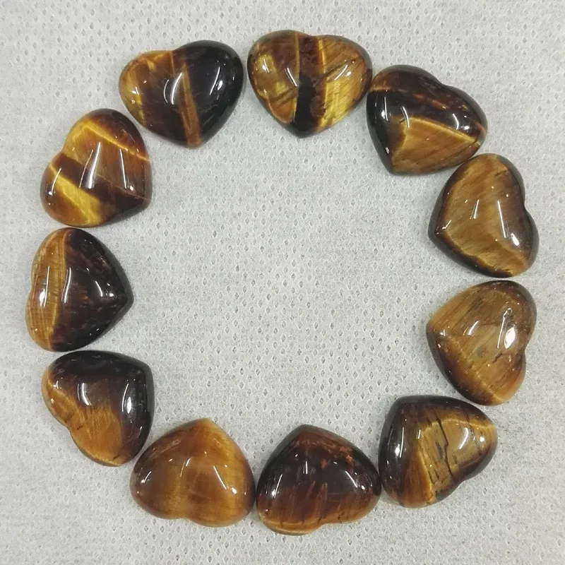 Good quality 15x18mm Natural tiger eye stone beads fashion heart CAB CABOCHON no hole for jewelry making Wholesale 30pcs/lot
Good quality 15x18mm Natural tiger eye stone beads fashion heart CAB CABOCHON no hole for jewelry making Wholesale 30pcs/lot