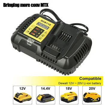 Free shipping Li-Ion Battery Charger 4.5A Max for Dewalt 10.8V 12V 14.4V 18V 20V DCB118 DCB105 DCB101 DCB200 Battery EU Plug
Free shipping Li-Ion Battery Charger 4.5A Max for Dewalt 10.8V 12V 14.4V 18V 20V DCB118 DCB105 DCB101 DCB200 Battery EU Plug
