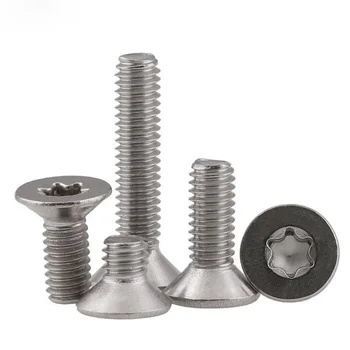30pcs M3 M4 stainless steel hexagon socket type plum blossom countersunk screws 4-30mm outer diameter length
30pcs M3 M4 stainless steel hexagon socket type plum blossom countersunk screws 4-30mm outer diameter length
