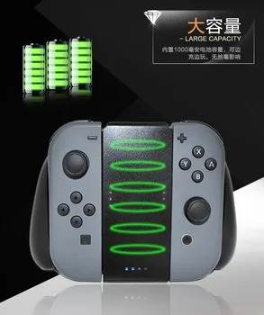 NEW 1000Mah Charging Battery Capacity for Nintend Switch NS Power Bank Controller Charger Stand Holder Grip with USB Cab
NEW 1000Mah Charging Battery Capacity for Nintend Switch NS Power Bank Controller Charger Stand Holder Grip with USB Cab