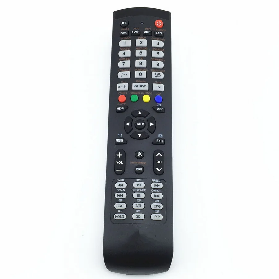 

200pcs Universal TV Remote Control Controller for akira aoc bbk elenbreg supra panasonic prima daewoo jvc openbox thomson konka