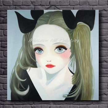 Arthyx Art Modern Cartoon Figure Oil Painting Bedroom Decor Hand Painted Beautiful Girl Canvas Picture For Living Room Home Gift
Arthyx Art Modern Cartoon Figure Oil Painting Bedroom Decor Hand Painted Beautiful Girl Canvas Picture For Living Room Home Gift