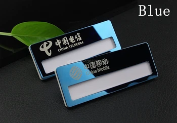 10pcs customized stainless steel name tag engraved laser personalized employee blue name badge magnet
10pcs customized stainless steel name tag engraved laser personalized employee blue name badge magnet