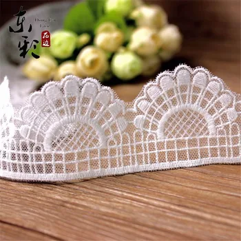 15yard* 4.8cm Embroidery White Lace Ribbon Lace Fabric DIY Sewing Handmade Crafts Wedding Decor Fashion Skirt Accessories
15yard* 4.8cm Embroidery White Lace Ribbon Lace Fabric DIY Sewing Handmade Crafts Wedding Decor Fashion Skirt Accessories