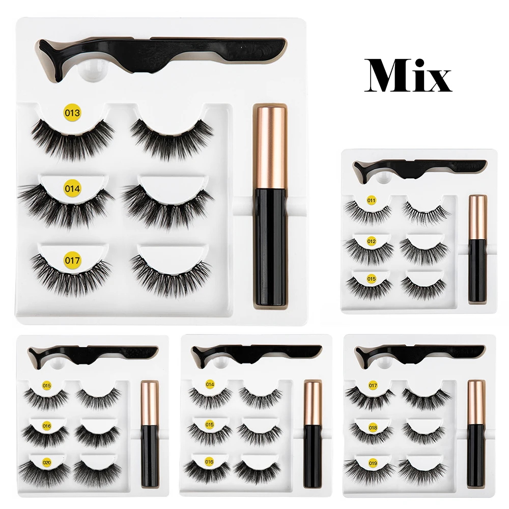 5 Magnet Mix Eyelashes Set Magnetic Liquid Eyeliner & Magnetic False Eyelashes & Tweezer Natural Waterproof Long Lasting Eyelash
5 Magnet Mix Eyelashes Set Magnetic Liquid Eyeliner & Magnetic False Eyelashes & Tweezer Natural Waterproof Long Lasting Eyelash