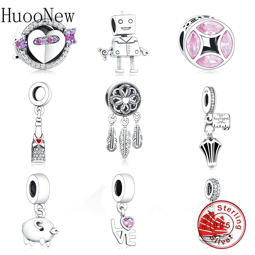 Fit Original Pandora Charms Bracelets 925 Silver Letter Dreamcatcher Eiffel Tower Compass Evil Eye Skull CZ Stone Beads Berloque
Fit Original Pandora Charms Bracelets 925 Silver Letter Dreamcatcher Eiffel Tower Compass Evil Eye Skull CZ Stone Beads Berloque