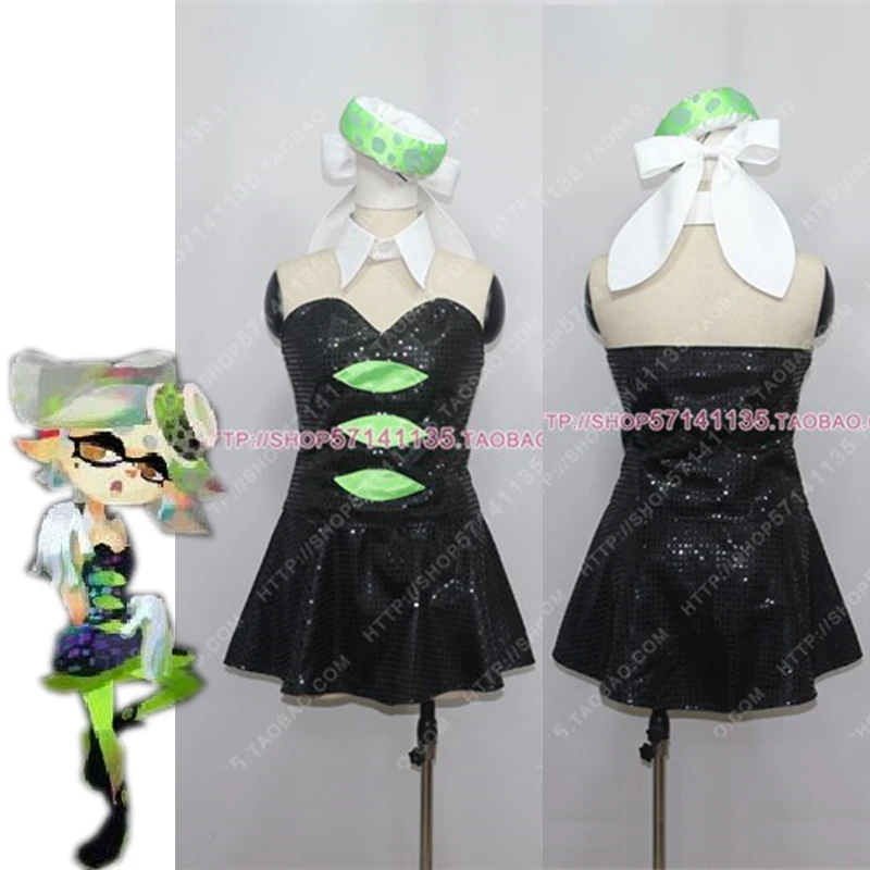 Game Splatoon 2 Final Splatfest Inkling Squid Marie Cosplay Costumes Girl Cute Dress Halloween Carnival Uniforms Custom Made
Game Splatoon 2 Final Splatfest Inkling Squid Marie Cosplay Costumes Girl Cute Dress Halloween Carnival Uniforms Custom Made