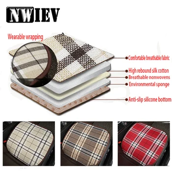 NWIEV Car Automobiles Business Grid Seat Cushion Covers For Peugeot 307 206 407 Citroen C4 C5 C3 Suzuki Vitara Swift Accessories
NWIEV Car Automobiles Business Grid Seat Cushion Covers For Peugeot 307 206 407 Citroen C4 C5 C3 Suzuki Vitara Swift Accessories