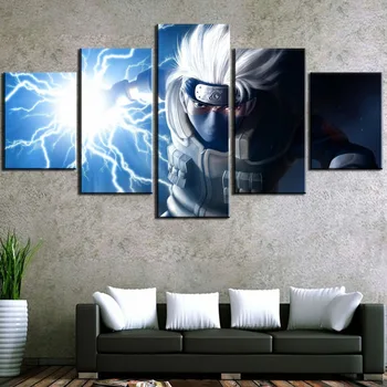 5 Panel HD Print Kakashi Lightning Blade Naruto Cuadros Decoracion Paintings on Canvas Wall Art for Home Decorations Wall Decor
5 Panel HD Print Kakashi Lightning Blade Naruto Cuadros Decoracion Paintings on Canvas Wall Art for Home Decorations Wall Decor