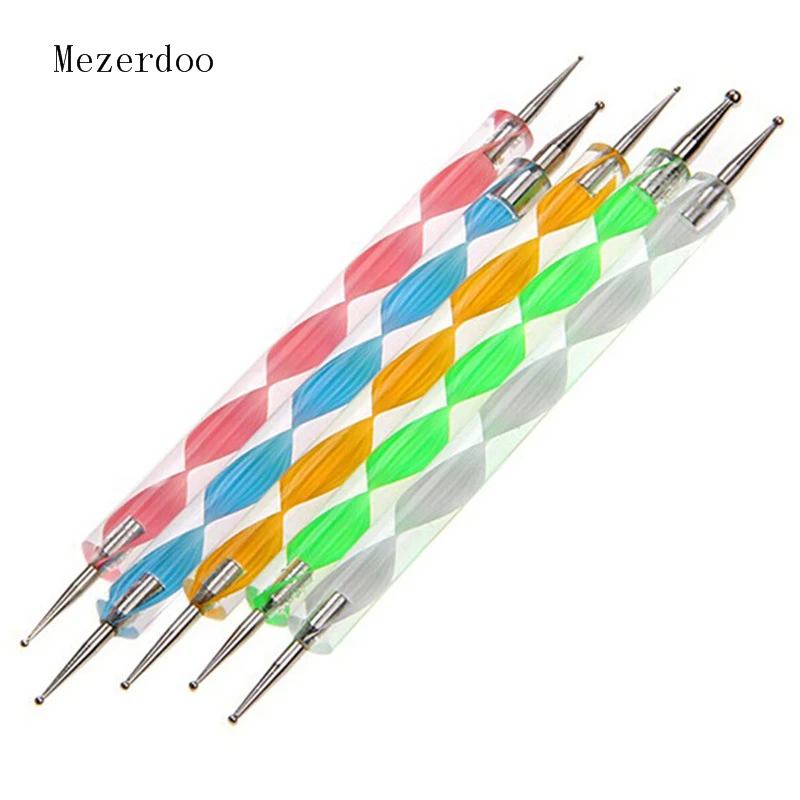 5 pcs 2-Way Nail Dotting Tool Diamond Dots Tool Spiral Design Dotter Nail Art Pen Acrylic Dotting Tool Set Rhinestone Pencils
5 pcs 2-Way Nail Dotting Tool Diamond Dots Tool Spiral Design Dotter Nail Art Pen Acrylic Dotting Tool Set Rhinestone Pencils