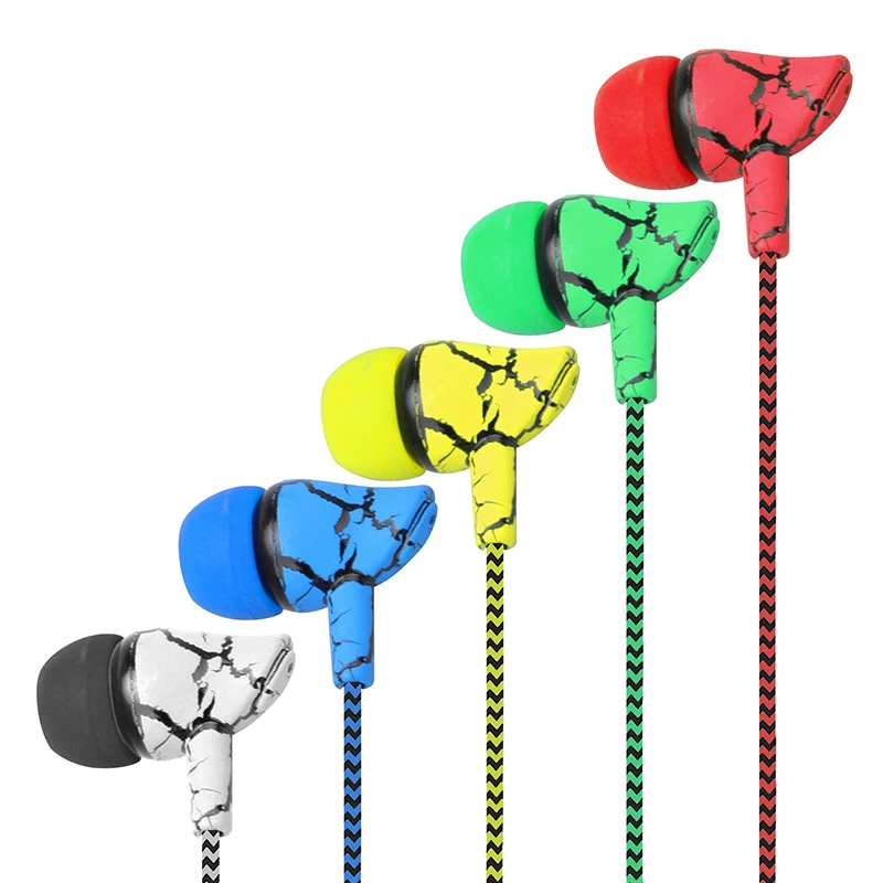 Original In-ear Earphone Crack Braided Wired With Microphone 5 Color Headset Hifi Earbuds Bass Earphones High Quality Ear Phones
Original In-ear Earphone Crack Braided Wired With Microphone 5 Color Headset Hifi Earbuds Bass Earphones High Quality Ear Phones