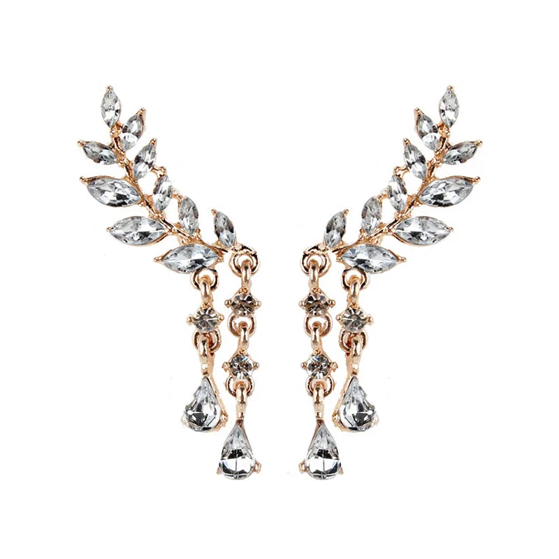 Luxury Sliver Flower Shape Zircon Water Drop Crystal Pendant Drop Earrings for Women Bridal Wedding Jewelry Earring Gift
Luxury Sliver Flower Shape Zircon Water Drop Crystal Pendant Drop Earrings for Women Bridal Wedding Jewelry Earring Gift