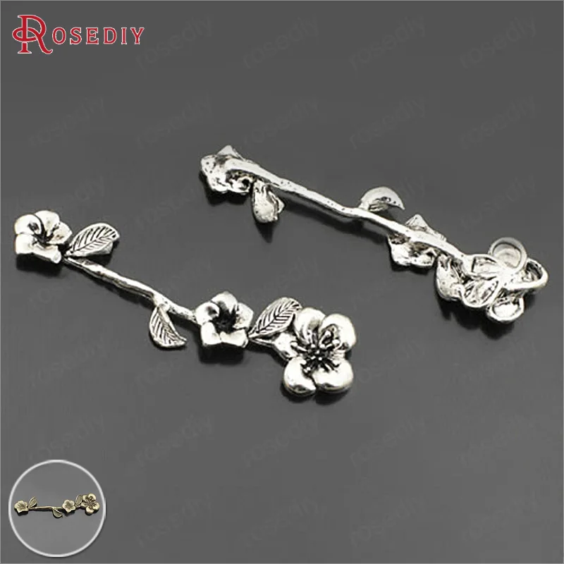 (27075)20PCS 55x14MM Antique Silver Zinc Alloy Flowers Charms Pendants Diy Jewelry Findings Accessories Wholesale
(27075)20PCS 55x14MM Antique Silver Zinc Alloy Flowers Charms Pendants Diy Jewelry Findings Accessories Wholesale