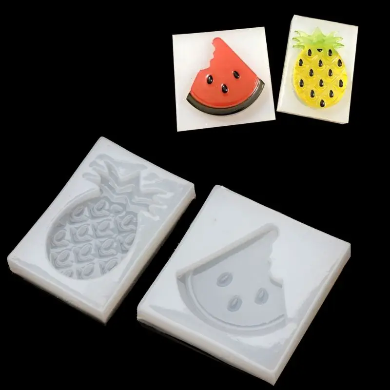 2Pcs Pineapple Watermelon Fruit Silicone Mold Resin Casting Jewelry Baking Tool pendant mold for jewelry Epoxy Resin Mould Craft
2Pcs Pineapple Watermelon Fruit Silicone Mold Resin Casting Jewelry Baking Tool pendant mold for jewelry Epoxy Resin Mould Craft